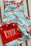 Vintage Santa  Buttflap Jammies