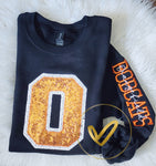 BOBCATS sequin crew