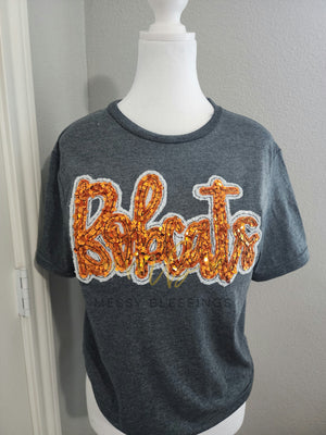 BOBCATS Sequin Tee