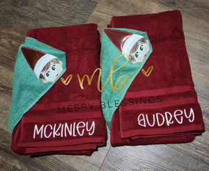 ElfHooded towel