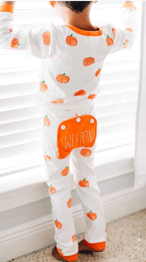 Pumpkin Dreams Buttflap Jammies