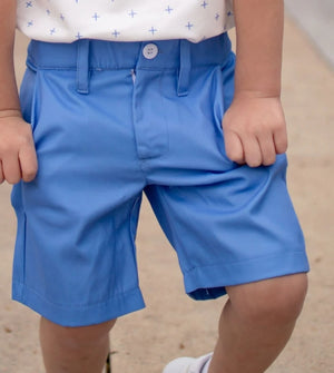 French Blue Golf Shorts