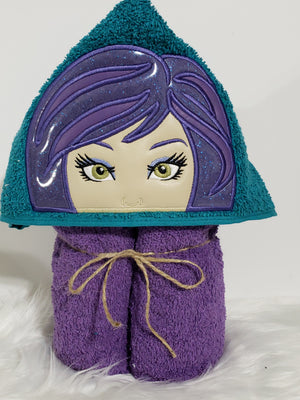 Hooded towel-