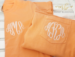 Melon Short Sleeve Pocket Tee