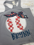 Sweet Baseball Tank