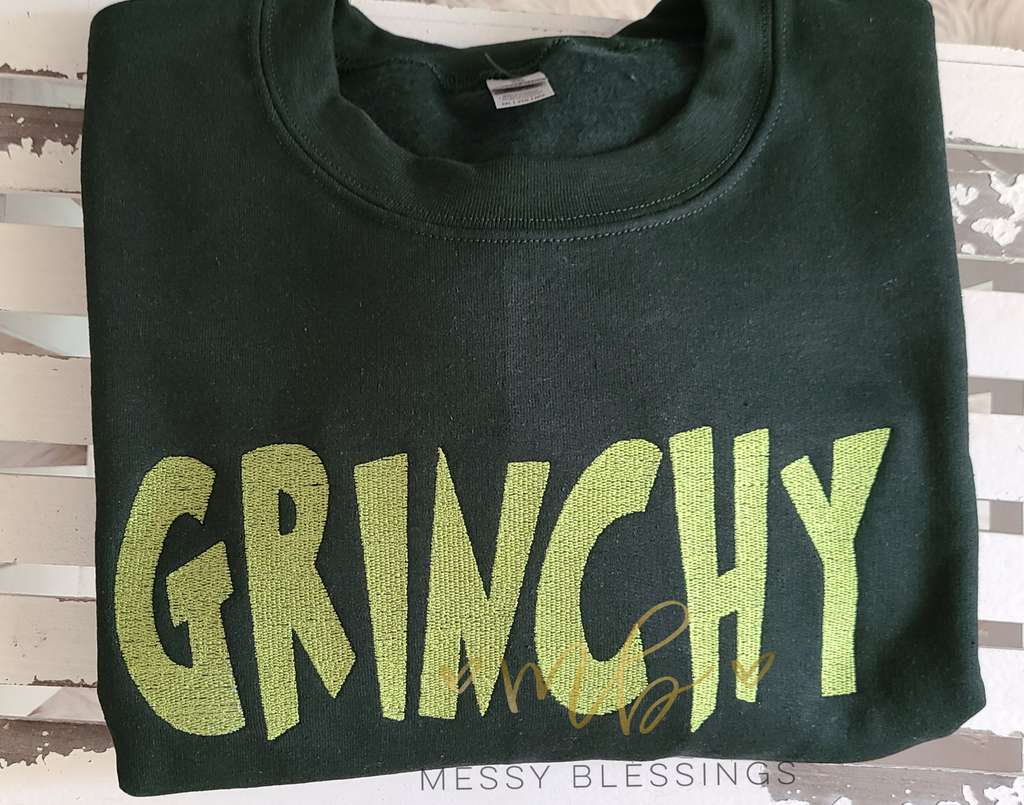 "GRINCHY" Crewneck
