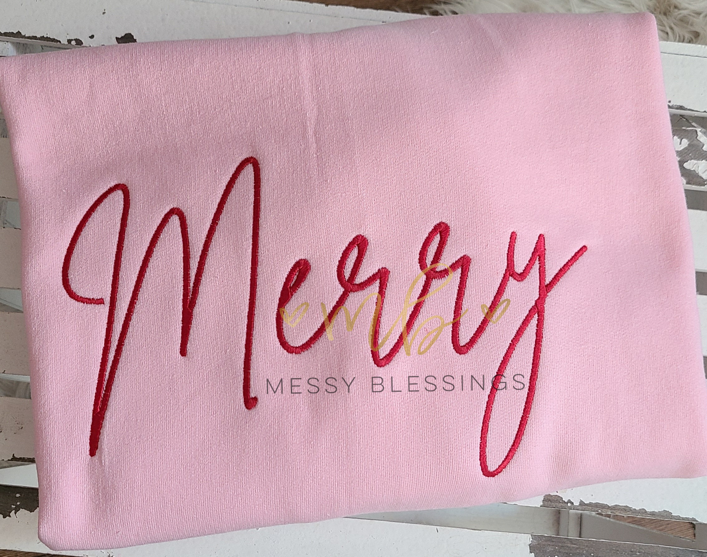 "MERRY" Crewneck