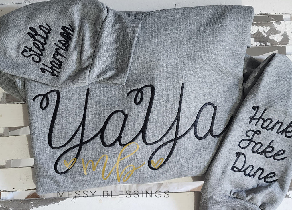 MAMA, YAYA sweatshirt