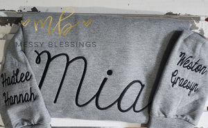 MAMA, YAYA sweatshirt