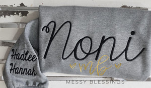 MAMA, YAYA sweatshirt