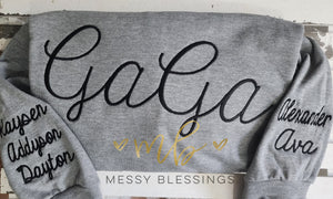 MAMA, YAYA sweatshirt