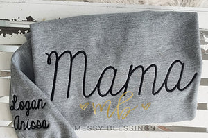 MAMA, YAYA sweatshirt