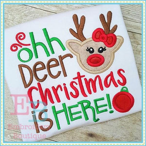 Oh DEER! Christmas is HERE!