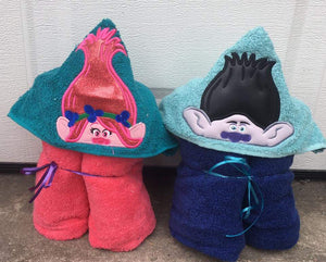 Hooded towel-