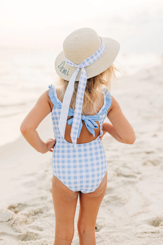 Sun Hat with Ribbons