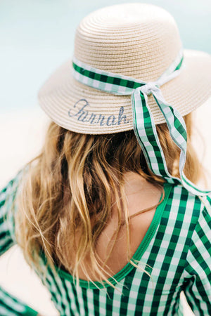 Sun Hat with Ribbons