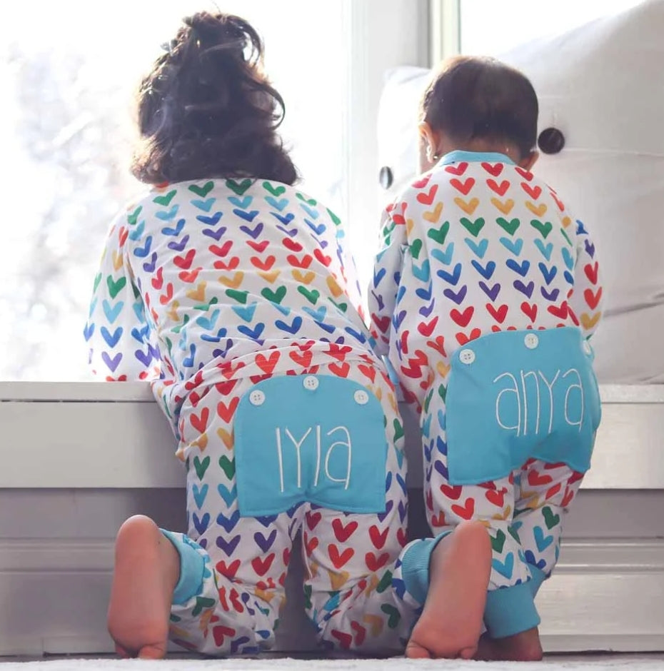 Rainbow Love Pajamas