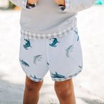 Shark Swim Trunks