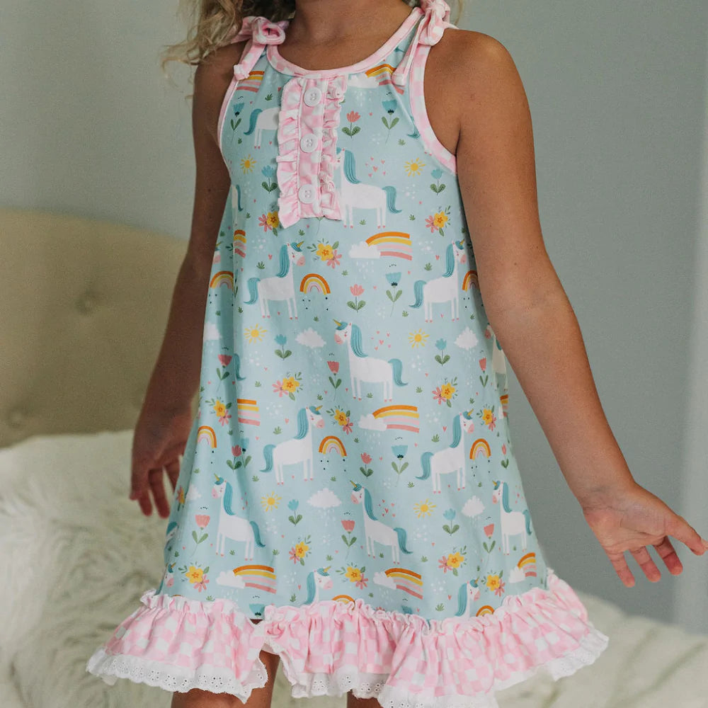 Unicorn Gown with bloomers!