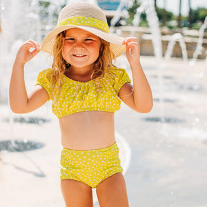 Retro Yellow Bikini